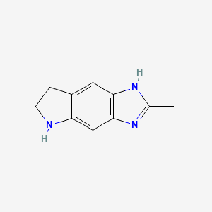 2-Methyl-1,5,6,7-tetrahydroimidazo[4,5-f]indole