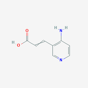 (E)-3-(4-aminopyridin-3-yl)acrylic acid