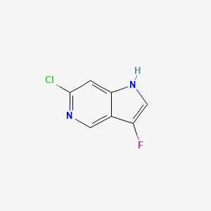 6-Chloro-3-fluoro-1H-pyrrolo[3,2-c]pyridine