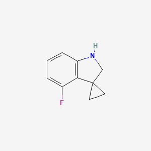 4'-Fluorospiro[cyclopropane-1,3'-indoline]