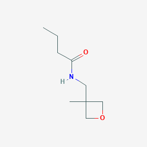 N-((3-Methyloxetan-3-yl)methyl)butyramide