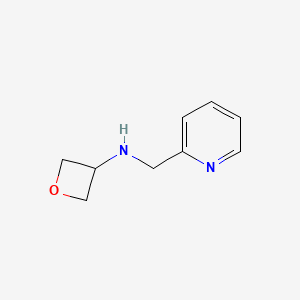 N-(pyridin-2-ylmethyl)oxetan-3-amine