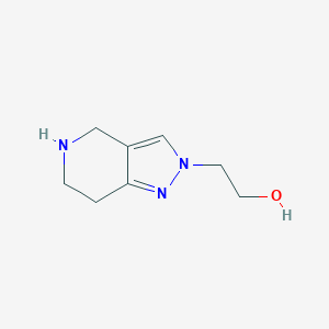 2-(4,5,6,7-tetrahydro-2H-pyrazolo[4,3-c]pyridin-2-yl)ethanol