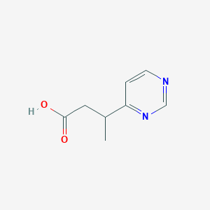 3-(4-Pyrimidinyl)butanoic acid