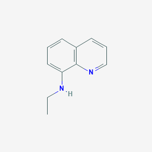 molecular formula C11H12N2 B11917262 N-ethylquinolin-8-amine 