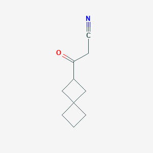 3-Oxo-3-{spiro[3.3]heptan-2-yl}propanenitrile