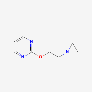 2-(2-(Aziridin-1-yl)ethoxy)pyrimidine