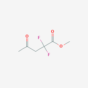 Methyl 2,2-difluoro-4-oxopentanoate