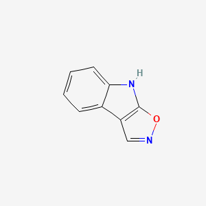 molecular formula C9H6N2O B11918584 2H-Isoxazolo[5,4-B]indole 