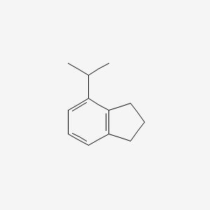 molecular formula C12H16 B11918717 4-Isopropyl-2,3-dihydro-1H-indene 