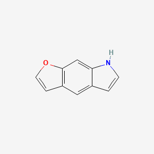 molecular formula C10H7NO B11918728 7H-Furo[3,2-f]indole CAS No. 863993-85-5