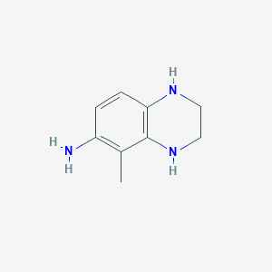 5-Methyl-1,2,3,4-tetrahydroquinoxalin-6-amine