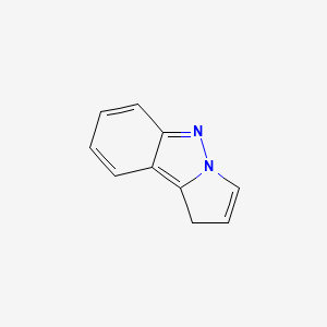 molecular formula C10H8N2 B11918828 1h-Pyrrolo[1,2-b]indazole CAS No. 344793-57-3