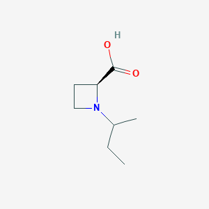 (2S)-1-(Butan-2-yl)azetidine-2-carboxylic acid