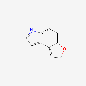 molecular formula C10H7NO B11918956 2h-Furo[3,2-e]indole CAS No. 28579-31-9