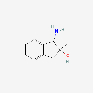 1-Amino-2-methyl-2,3-dihydro-1H-inden-2-ol