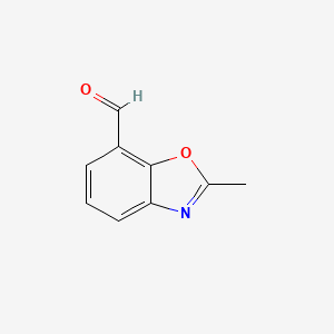 2-Methylbenzo[d]oxazole-7-carbaldehyde