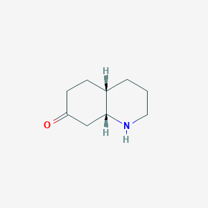 molecular formula C9H15NO B11919024 Cis-octahydroquinolin-7(1H)-one 