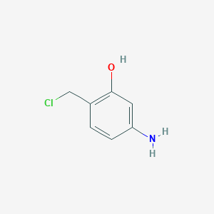 5-Amino-2-(chloromethyl)phenol