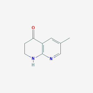 6-Methyl-2,3-dihydro-1,8-naphthyridin-4(1H)-one