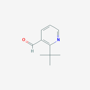 molecular formula C10H13NO B11919128 2-(tert-Butyl)nicotinaldehyde 