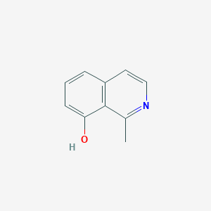 molecular formula C10H9NO B11919168 1-Methylisoquinolin-8-ol 