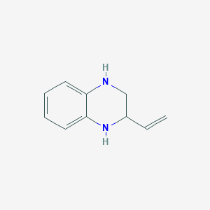 molecular formula C10H12N2 B11919243 2-Vinyl-1,2,3,4-tetrahydroquinoxaline 