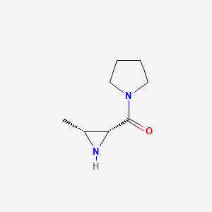 ((2R,3R)-3-Methylaziridin-2-yl)(pyrrolidin-1-yl)methanone