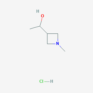 1-(1-Methylazetidin-3-yl)ethanol hydrochloride