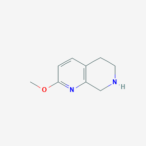 2-Methoxy-5,6,7,8-tetrahydro-1,7-naphthyridine