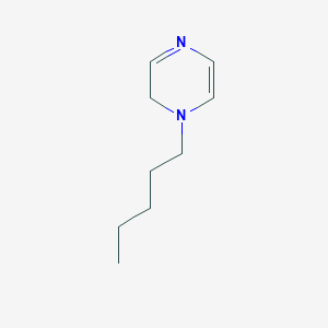 1-Pentyl-1,2-dihydropyrazine