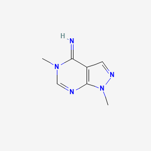 1,5-Dimethyl-1H-pyrazolo[3,4-d]pyrimidin-4(5H)-imine