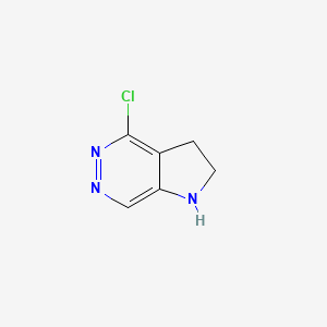 4-Chloro-2,3-dihydro-1H-pyrrolo[2,3-d]pyridazine