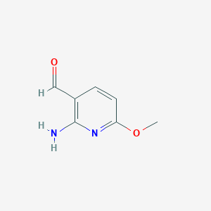 2-Amino-6-methoxynicotinaldehyde