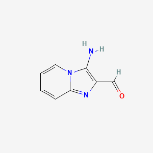 3-Aminoimidazo[1,2-a]pyridine-2-carbaldehyde