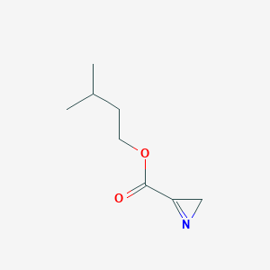 molecular formula C8H13NO2 B11919875 Isopentyl 2H-azirine-3-carboxylate 