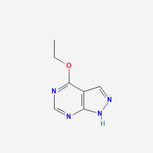 4-Ethoxy-1h-pyrazolo[3,4-d]pyrimidine