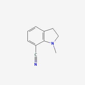 1-Methylindoline-7-carbonitrile