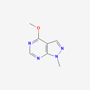 4-Methoxy-1-methyl-1H-pyrazolo[3,4-D]pyrimidine