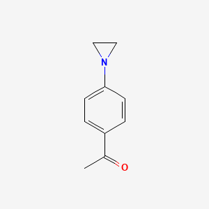 1-(4-(Aziridin-1-yl)phenyl)ethanone