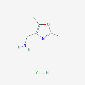 (2,5-Dimethyloxazol-4-yl)methanamine hydrochloride