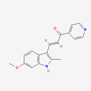 molecular formula C18H16N2O2 B1192038 6-Momipp 