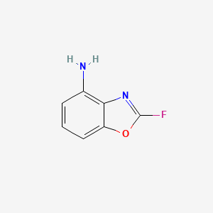 2-Fluorobenzo[d]oxazol-4-amine