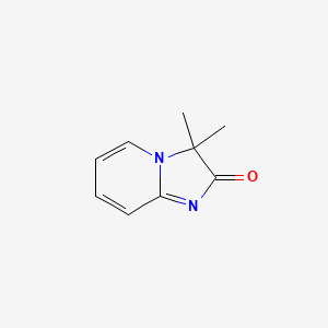 molecular formula C9H10N2O B11920409 3,3-Dimethylimidazo[1,2-a]pyridin-2(3H)-one 