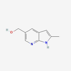 (2-Methyl-1H-pyrrolo[2,3-b]pyridin-5-yl)methanol