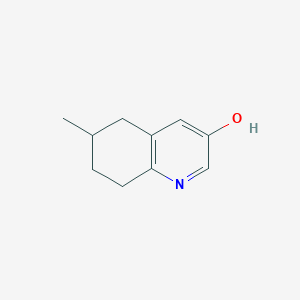 6-Methyl-5,6,7,8-tetrahydroquinolin-3-ol