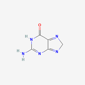 molecular formula C5H5N5O B11920643 2-Amino-8H-purin-6-ol 