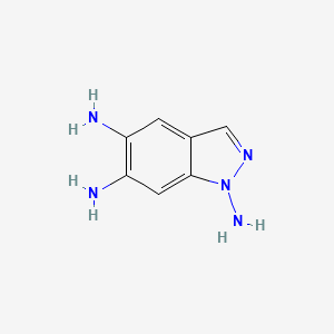 1H-Indazole-1,5,6-triamine