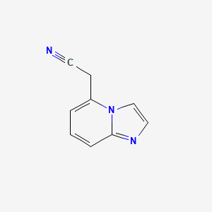 2-(Imidazo[1,2-a]pyridin-5-yl)acetonitrile