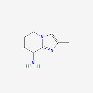 2-Methyl-5,6,7,8-tetrahydroimidazo[1,2-a]pyridin-8-amine